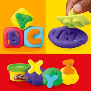 Пластилін Набір для творчості HASBRO Play-Doh Fundamentals Letters (E8530 / E8532) Пластилін Набір для творчості HASBRO Play-Doh Fundamentals Letters (E8530 / E8532)