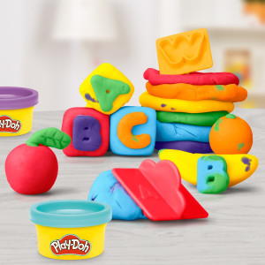 Пластилін Набір для творчості HASBRO Play-Doh Fundamentals Letters (E8530 / E8532)