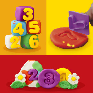 Пластилін Набір для творчості Hasbro Play‑Doh Fundamentals Numbers E8530/E8533 Пластилін Набір для творчості Hasbro Play‑Doh Fundamentals Numbers E8530/E8533