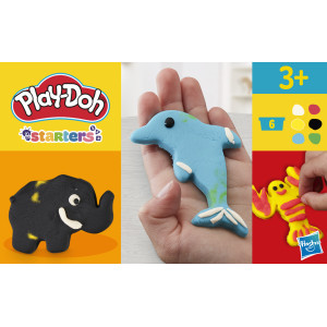 Пластилін Набір для творчості HASBRO Play-Doh Основи (E8530 / E8535) – Fundamentals Animals Пластилін Набір для творчості HASBRO Play-Doh Основи (E8530 / E8535) – Fundamentals Animals