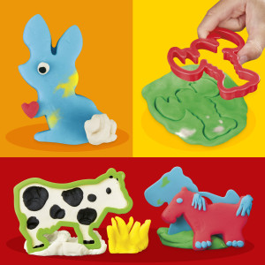Пластилін Набір для творчості HASBRO Play-Doh Основи (E8530 / E8535) – Fundamentals Animals Пластилін Набір для творчості HASBRO Play-Doh Основи (E8530 / E8535) – Fundamentals Animals