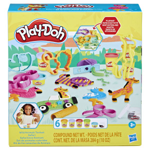 Пластилін Набір для творчості HASBRO Play-Doh Сафарі (F7213) 