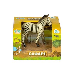 Фігурка «Сафарі Зебра» Kids Team (Q9899-A80_3) Фігурка «Сафарі Зебра» Kids Team (Q9899-A80_3)