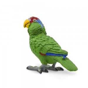 Папуга зеленощокий амазон Safari Ltd 263729