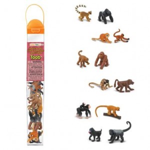 Набір мавпи в тубусі Safari Ltd 680604 Набір мавпи в тубусі Safari Ltd 680604