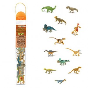 Набір фігурок Динозаври в тубусі Safari Ltd 681904 